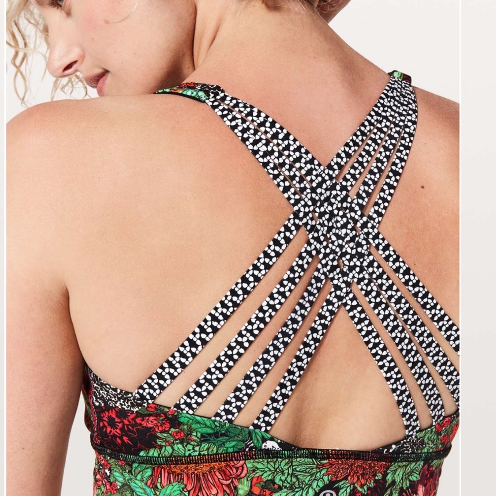 Lululemon Free To Be Moved bra - zen garden